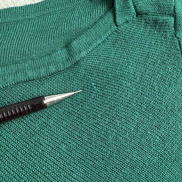 White House Black Market Dress Womens Extra Small Green Tunic Long Sleeve WHBM 1 - Picture 7 of 9